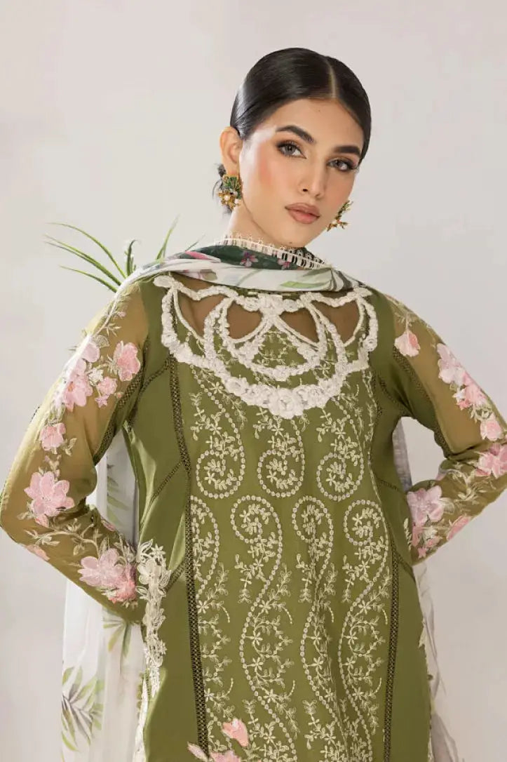 Aleyna By Asifa & Nabeel 3 Piece Stitched Suit - 15