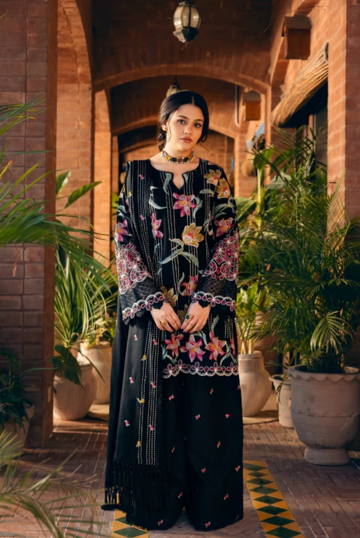 3 Piece Stitched Luxury Winter Suits Collection'24 By Manara - KANTHA