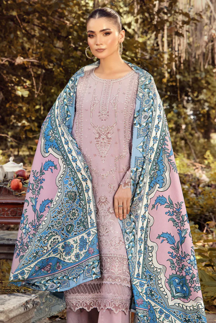 3 Piece Stitched DHANAK RTW Vol-02 BY ADAN'S LIBAS - 7790