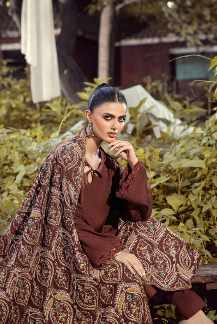 3 Piece Stitched DHANAK READY TO WEAR BY ADAN'S LIBAS - 7694