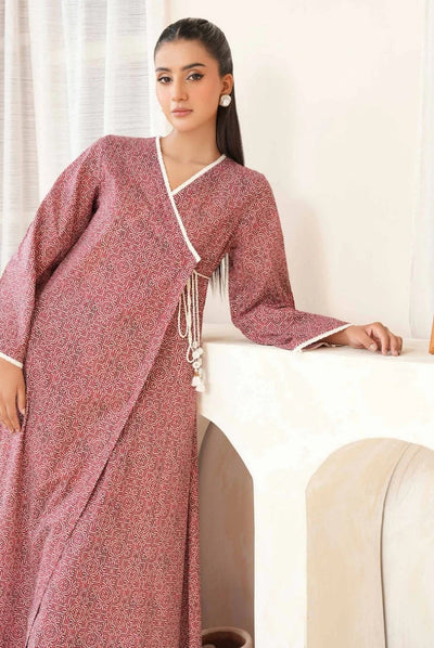 2 Pc Stitched Printed Lawn Suit By Limelight Summer Collection - 10