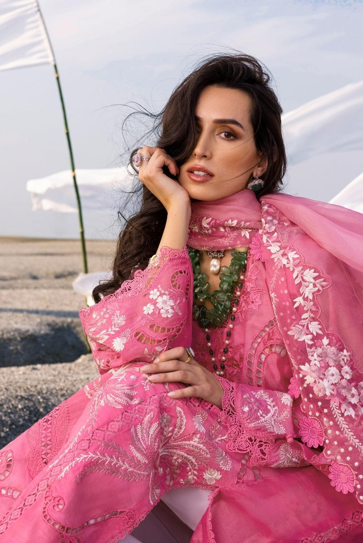 Saira Shakira 3 Piece Luxury Lawn Collection'25-SAMARA-B