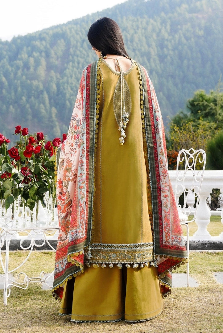 3 Piece Stitched Luxury Winter Shawl Suits Collection'24 By Hussain Rehar - SEHR
