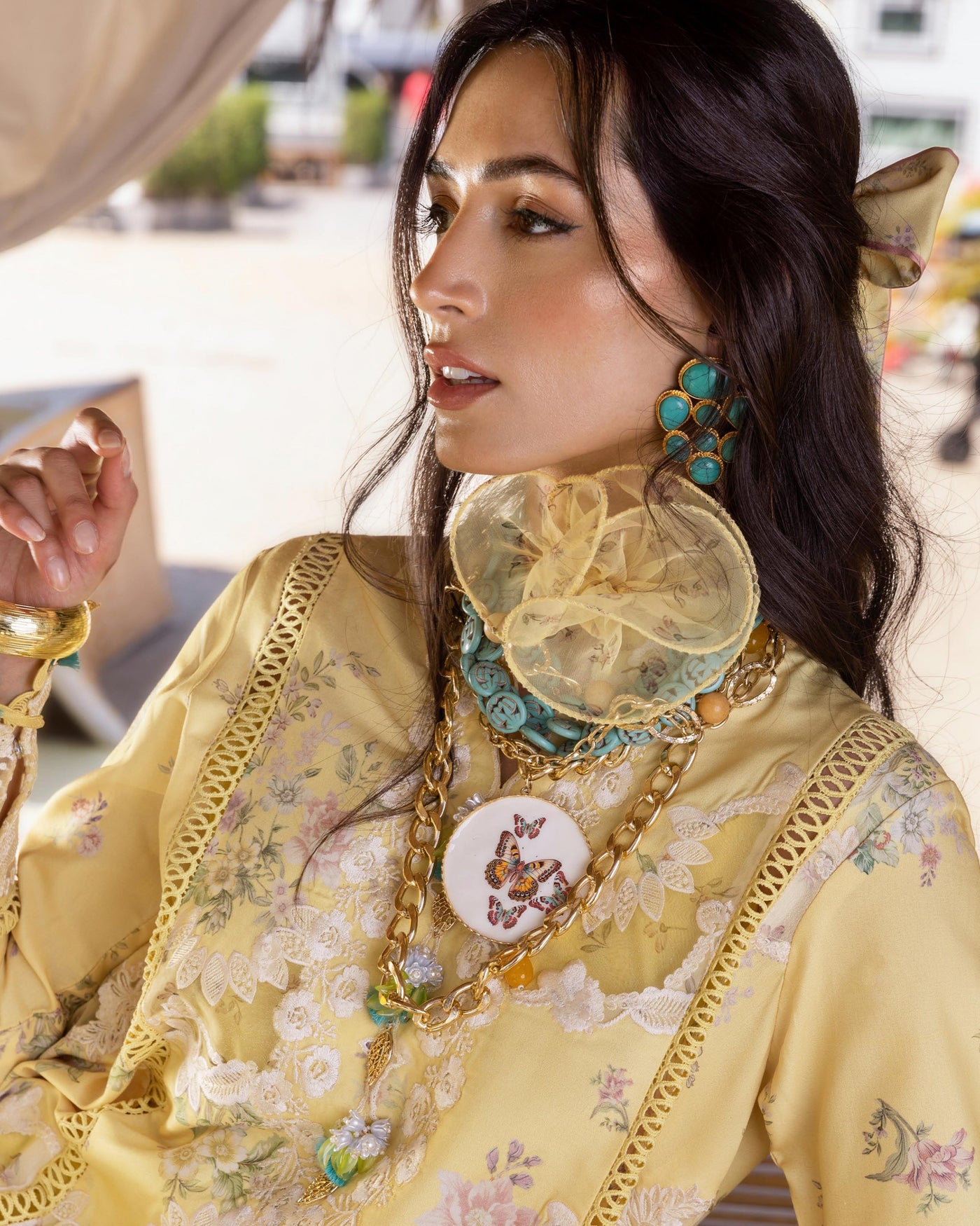 Saira Shakira 3 Piece Luxury Lawn Collection'25-SERENA-A