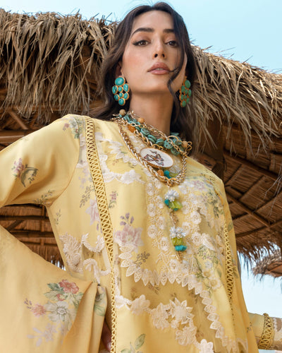 Saira Shakira 3 Piece Luxury Lawn Collection'25-SERENA-A