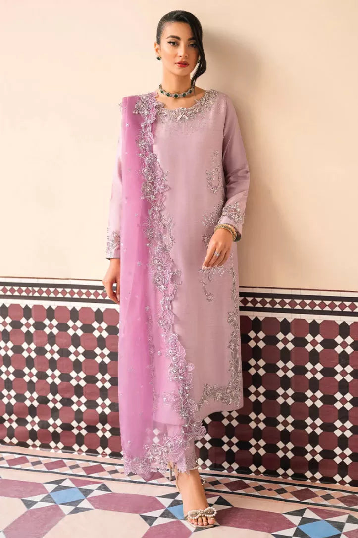 3 Piece Stitched Embroidered Suit By Mushq - LEA