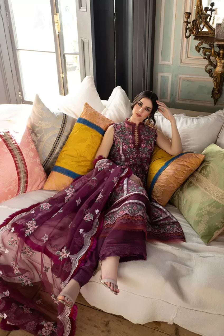 3 Piece Stitched Suit Luxury Lawn By Sobia Nazir - AN-00711