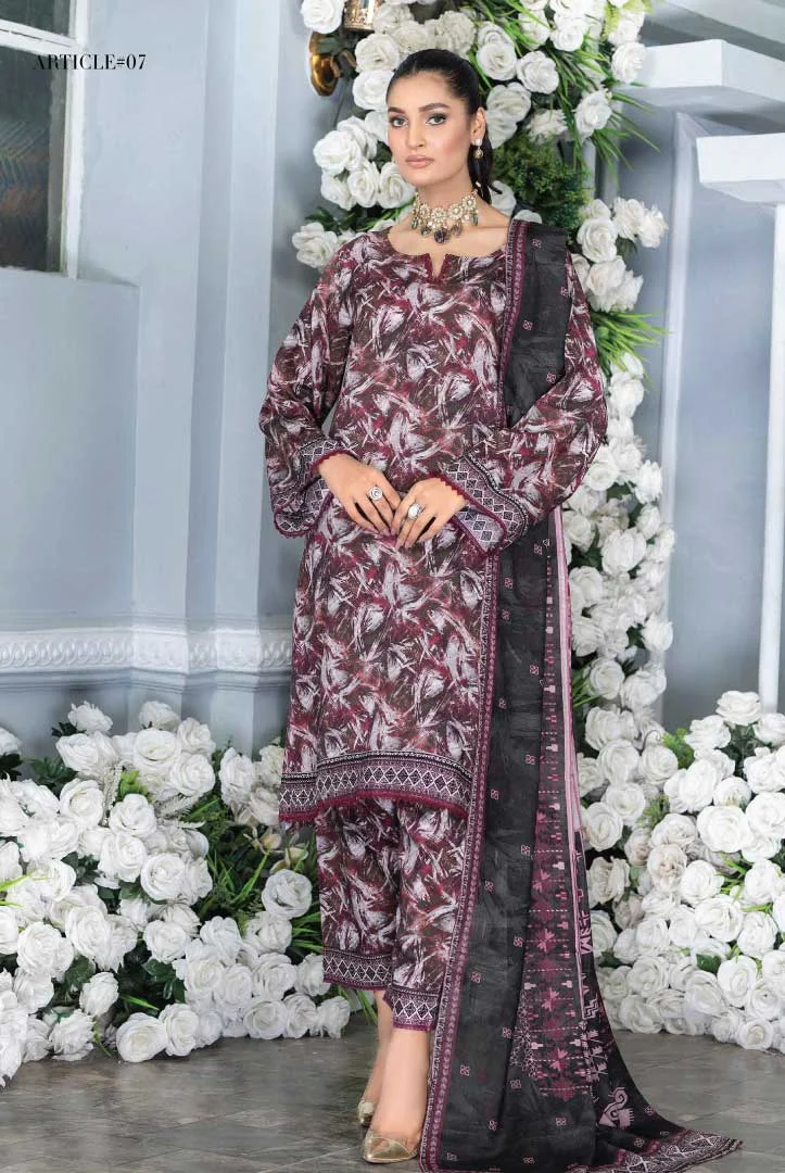 Sakina's By Anarkali 3 Piece Stitched Suit – 03