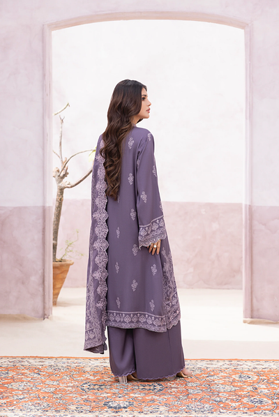 3 Piece Stitched Winter Essentials By LSM Lakhany Embroidered Cashmi Wool LG-IZ-0475-A