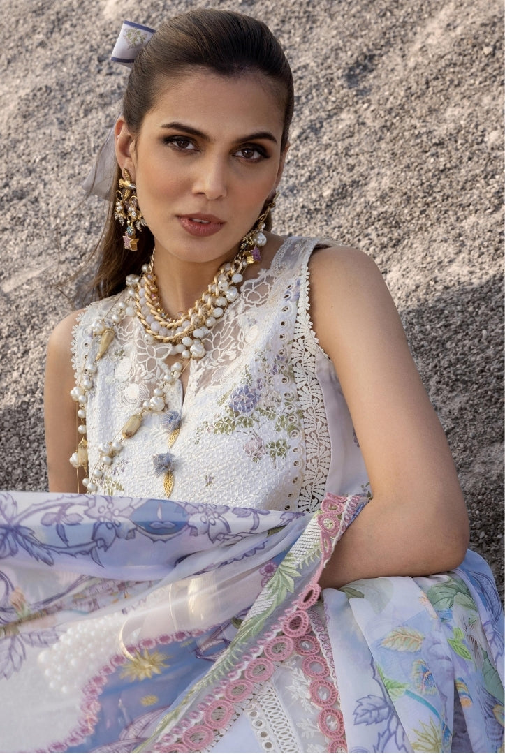 Saira Shakira 3 Piece Luxury Lawn Collection'25-CECIL-B