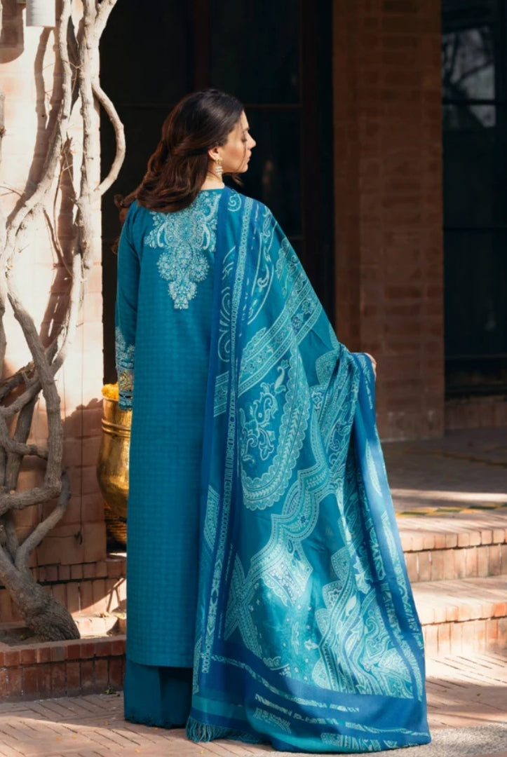 3 Piece Stitched Luxury Winter Suits Collection'24 By Manara - KASHMIRI