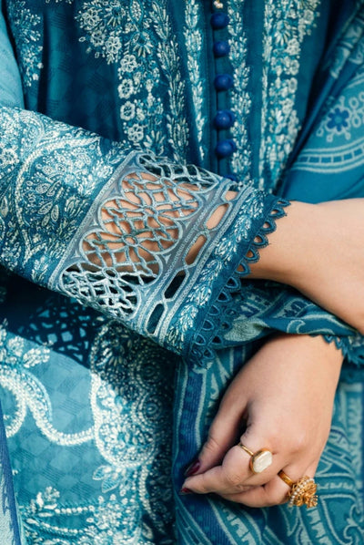 3 Piece Stitched Luxury Winter Suits Collection'24 By Manara - KASHMIRI