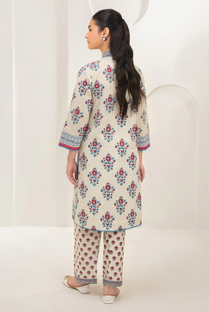 2 Pc Stitched Printed Lawn Suit By Limelight Summer Collection - 23