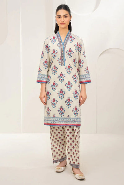 2 Pc Stitched Printed Lawn Suit By Limelight Summer Collection - 23