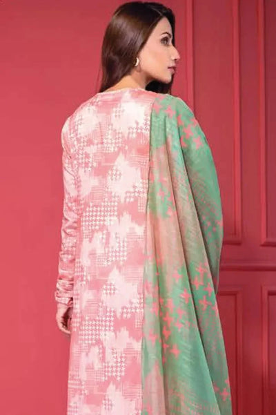 2Piece Stitched Suit By Limelight - PEACH