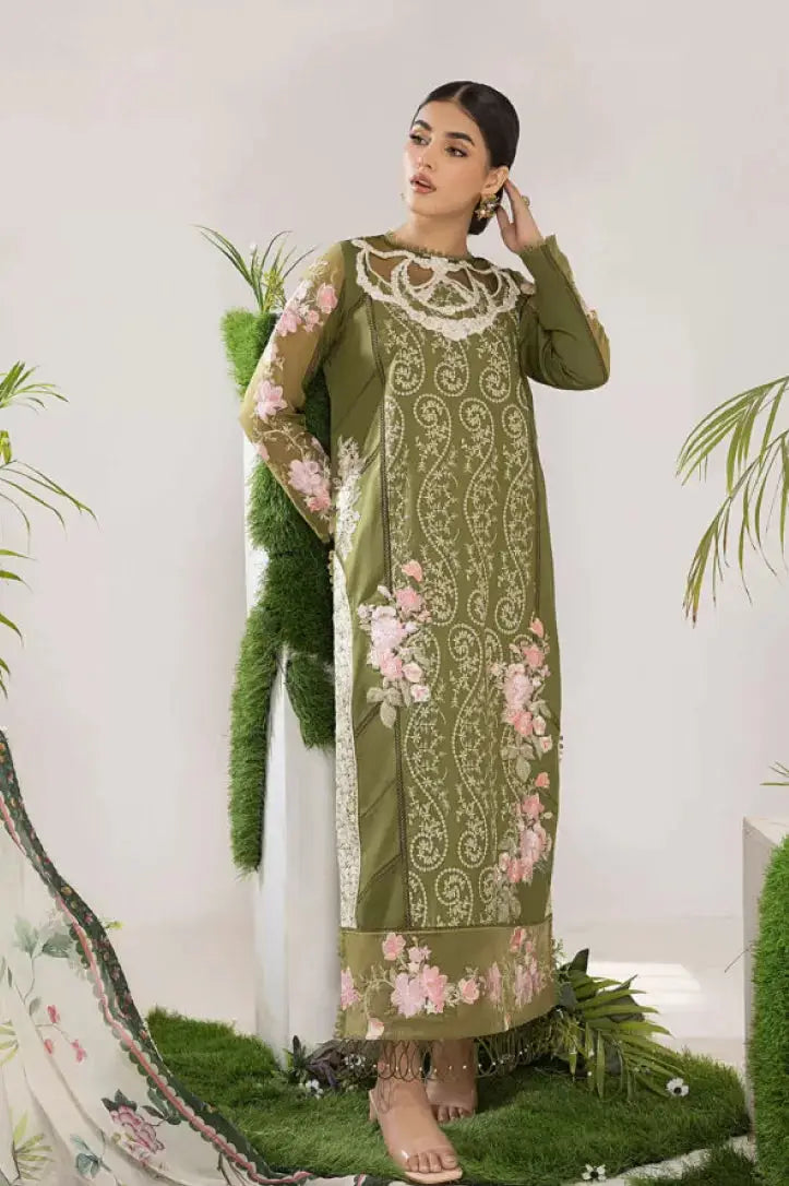 Aleyna By Asifa & Nabeel 3 Piece Stitched Suit - 15