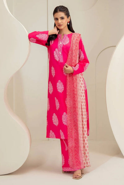 3 Pc Stitched Printed Lawn Suit By Limelight Summer Collection - 30