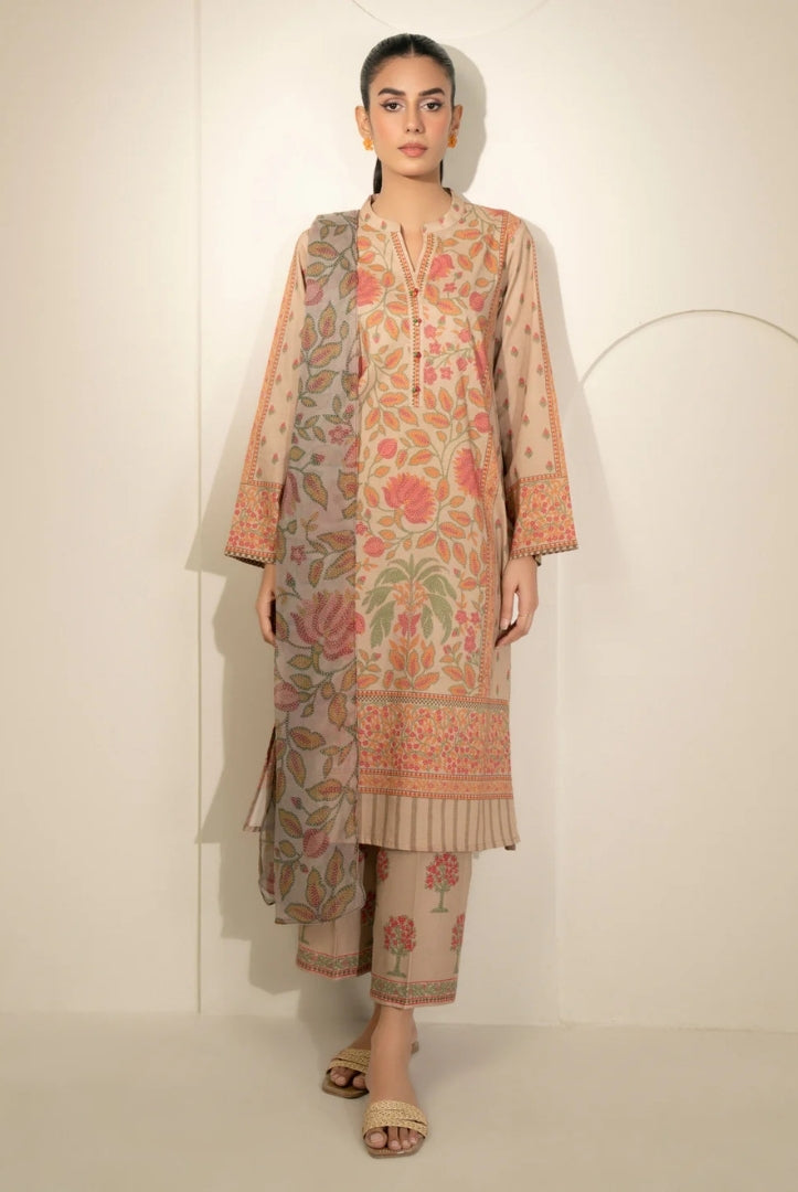 3 Pc Stitched Printed Lawn Suit By Limelight Summer Collection - 31