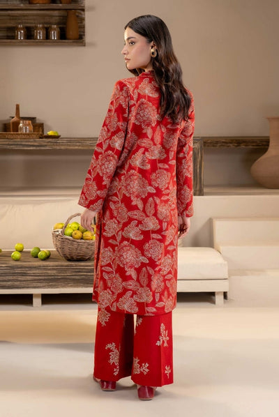 2 Pc Stitched Printed Khaddar Suit By Limelight Winter Collection - 36