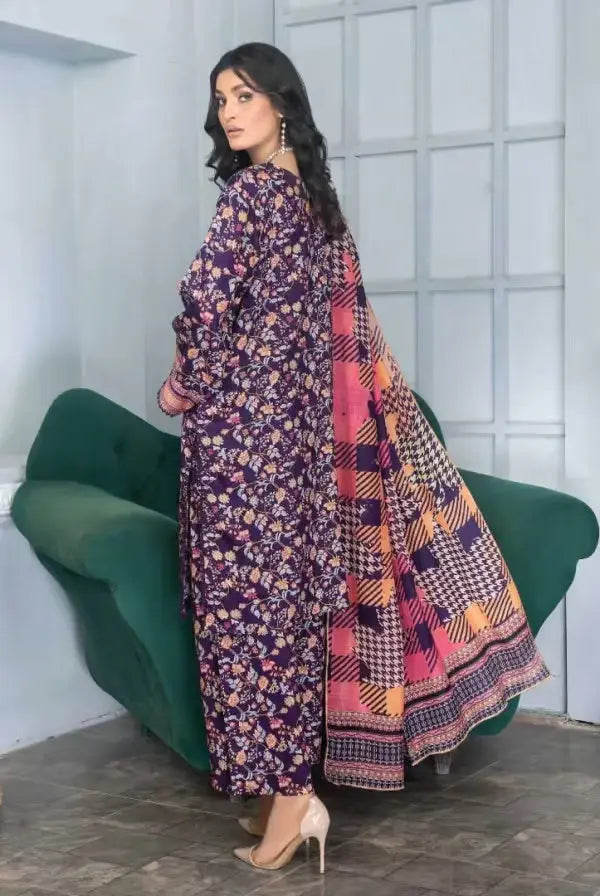 3 Piece Stitched Suits By Sakina Anarkali - 10