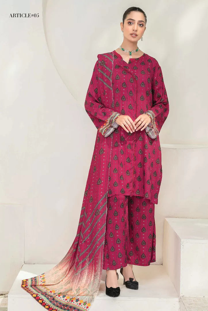Sakina By Anarkali 3 Piece Stitched Suit – 06