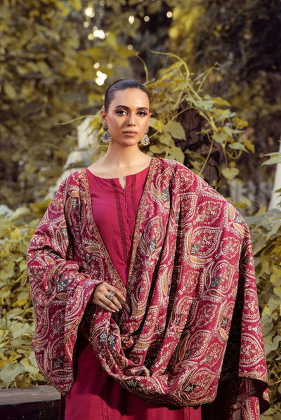 3 Piece Stitched DHANAK READY TO WEAR BY ADAN'S LIBAS - 7692