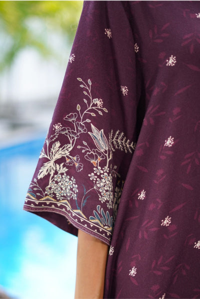 2 Piece Stitched Digital Printed Marina Suit From Sahar Print Edit Fall '24 - 04