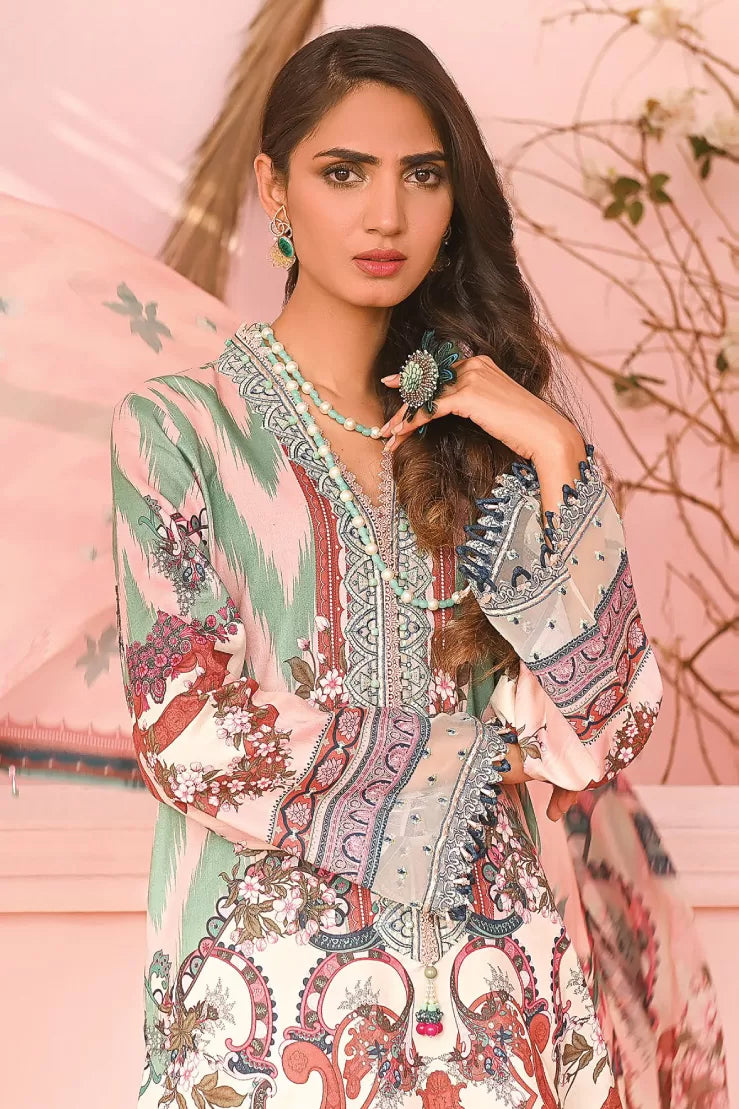 3Piece Stitched Suit By Viva Anaya - SUPARNA