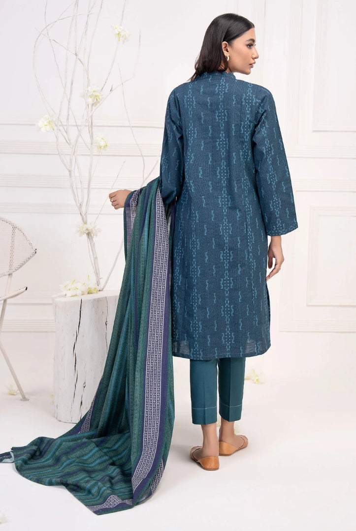 2 Pc Stitched Printed Khaddar Suit By Limelight Winter Collection - 41