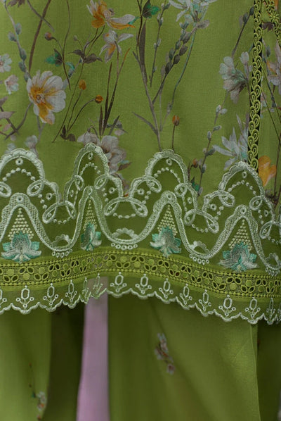 3 Piece Stitched Embroidered Printed Lawn Suit From Sobia Nazir Basics'25 Collection - 05