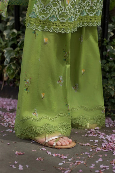 3 Piece Stitched Embroidered Printed Lawn Suit From Sobia Nazir Basics'25 Collection - 05