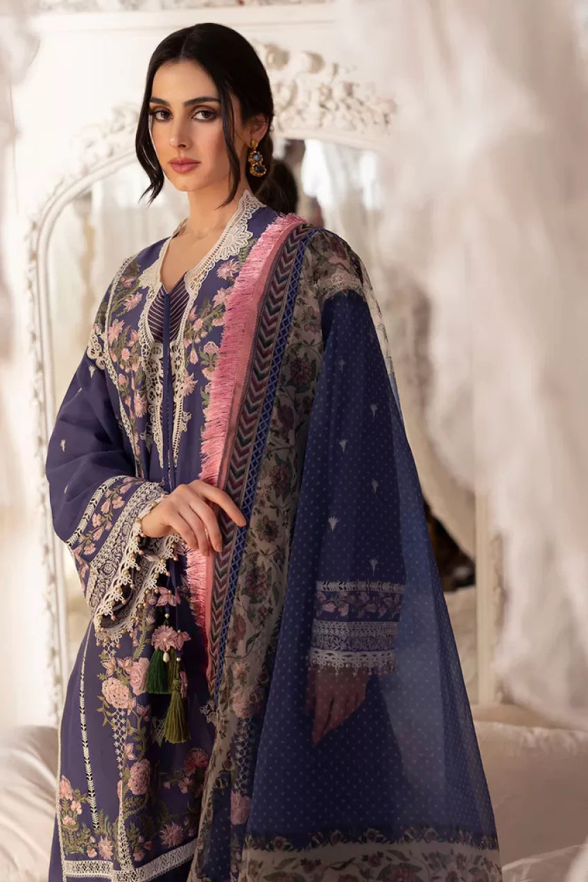 3 Piece Stitched Suit Luxury Lawn By Sobia Nazir - AN-00720