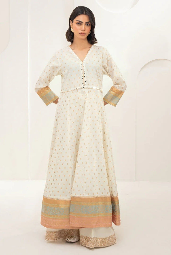 2 Pc Stitched Printed Lawn Suit By Limelight Summer Collection - 06