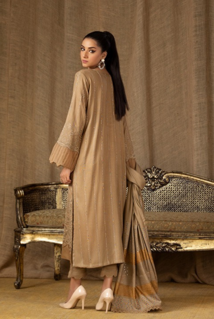 Tehzeeb by Riaz Arts 3 Piece Stitched Suit Collection –  1