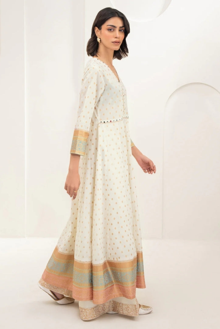 2 Pc Stitched Printed Lawn Suit By Limelight Summer Collection - 06