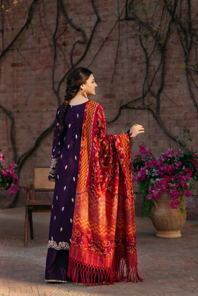 3 Piece Stitched Luxury Winter Suits Collection'24 By Manara - KALAMKAR