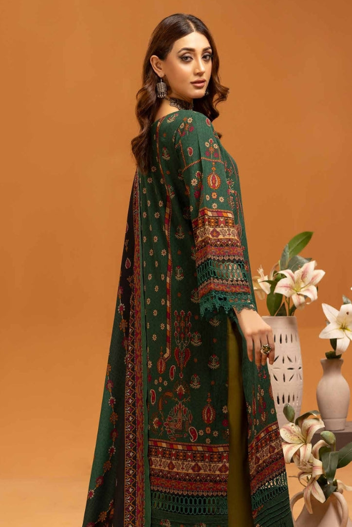 3 Piece Stitched Digital Printed Suits Collection From Roop By Johra - 06