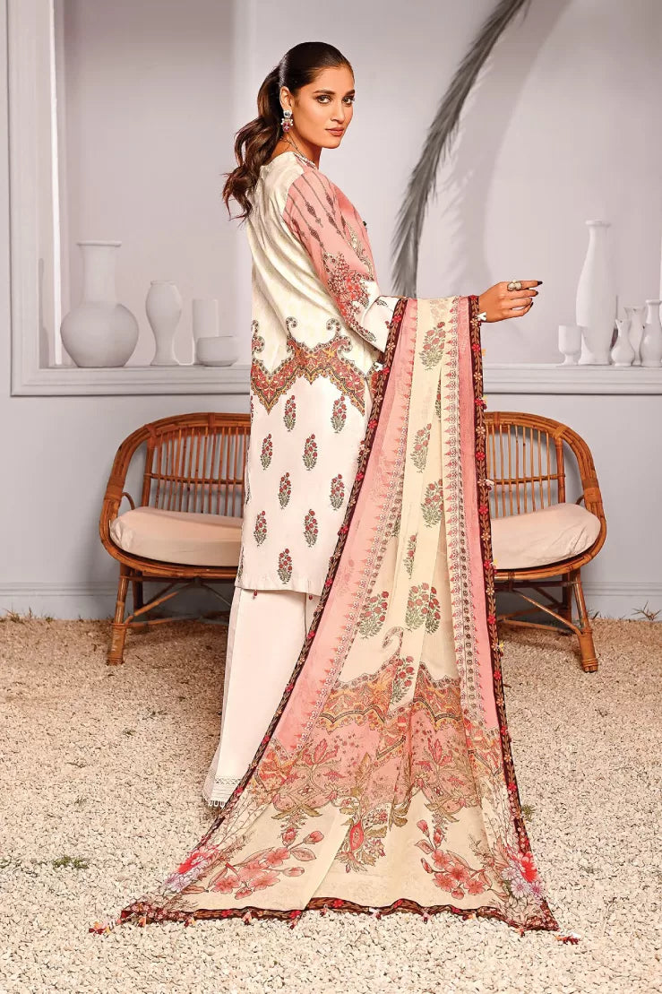 3Piece Stitched Suit By Viva Anaya - SHERINE