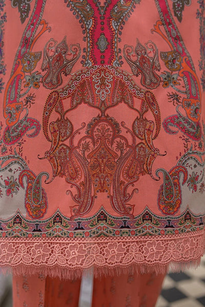 3 Piece Stitched Embroidered Printed Lawn Suit From Sobia Nazir Basics'25 Collection - 07