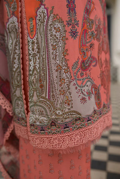 3 Piece Stitched Embroidered Printed Lawn Suit From Sobia Nazir Basics'25 Collection - 07
