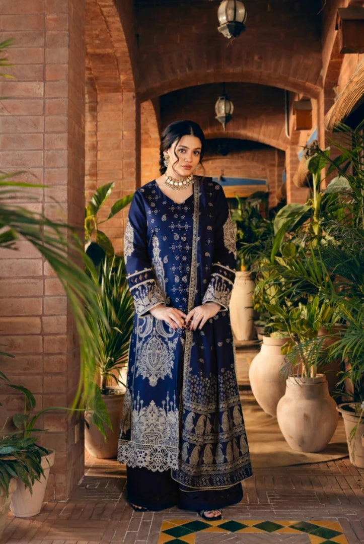 3 Piece Stitched Luxury Winter Suits Collection'24 By Manara - AARI
