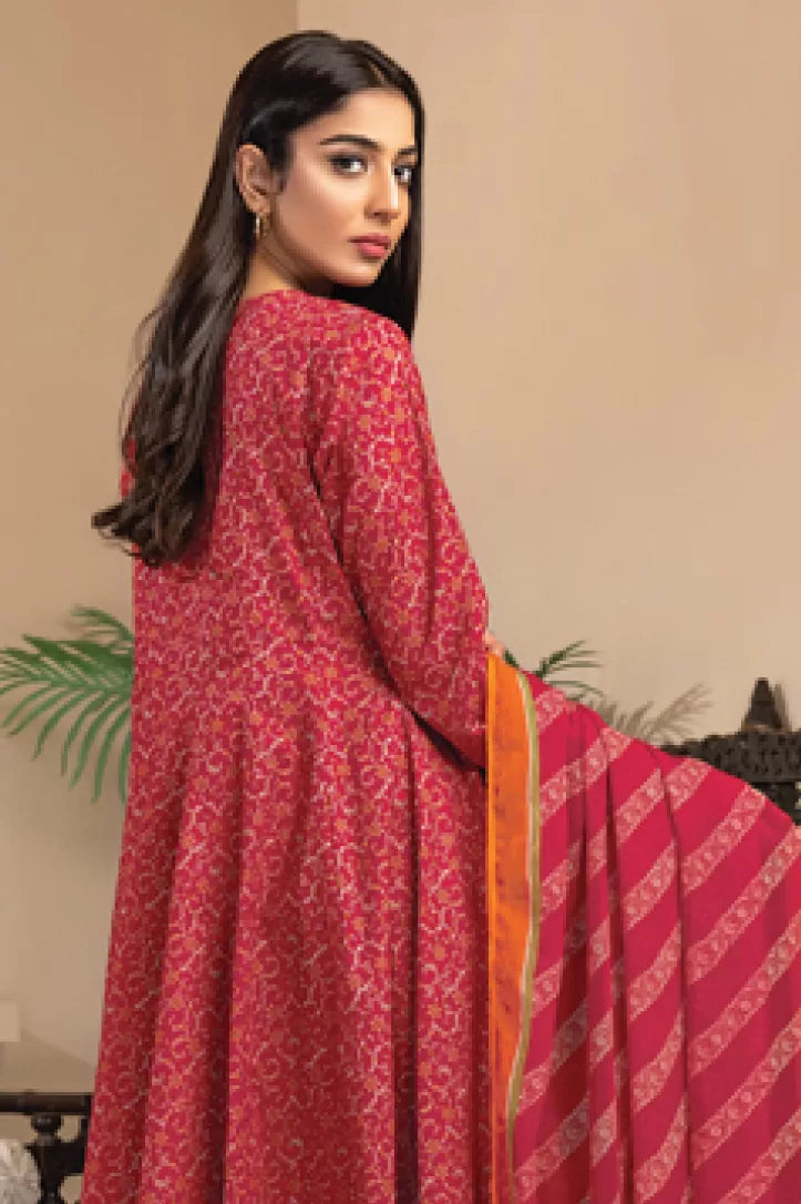 2 Piece Stitched Printed Lawn Suit By Limelight - 19