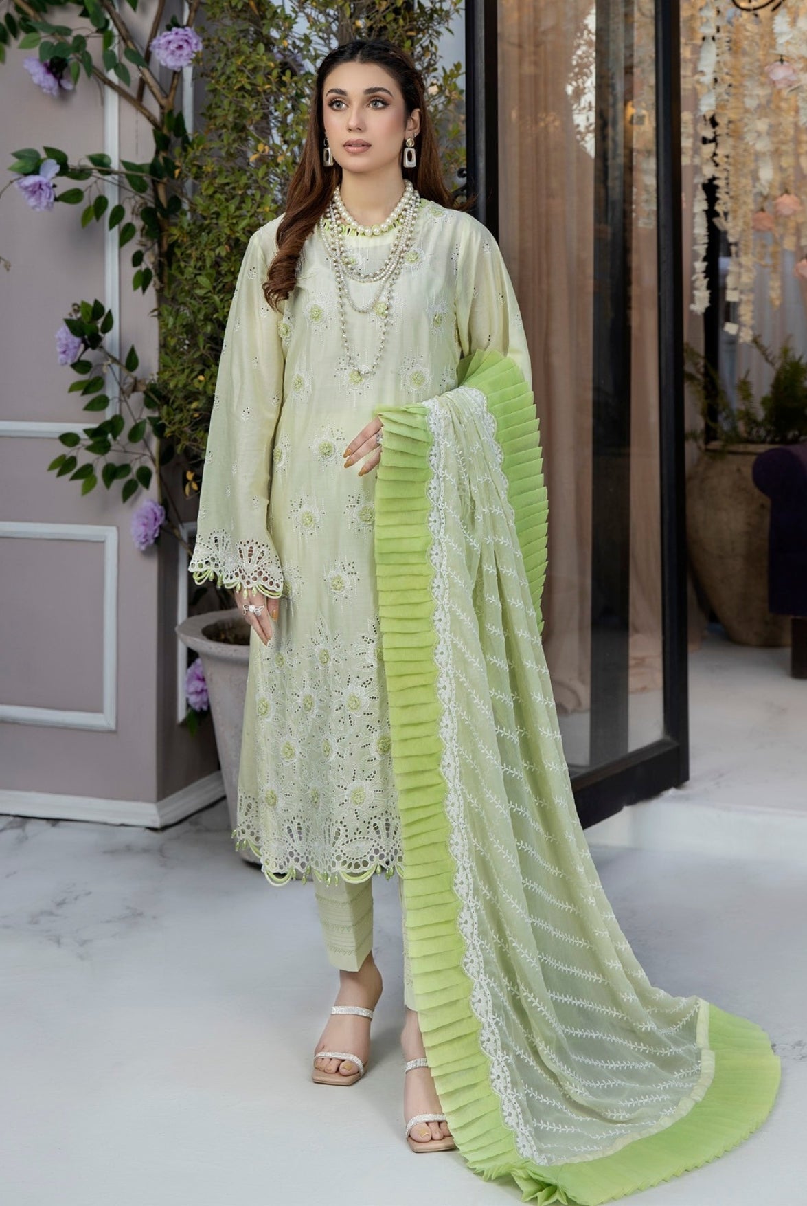 Adan Libas Chantelle 3 Piece Stitched Suit - Harper