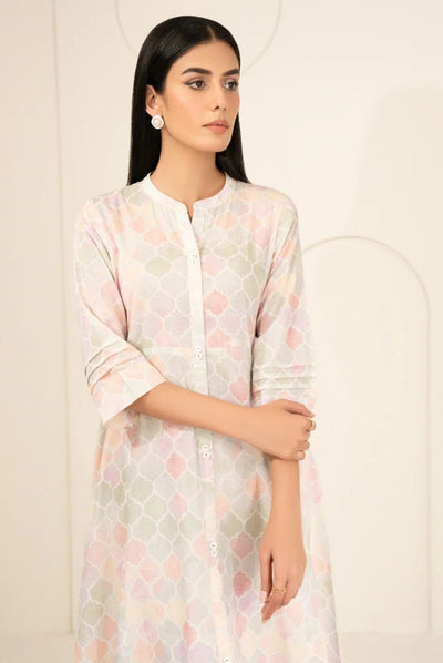 2 Pc Stitched Printed Lawn Suit By Limelight Summer Collection - 09