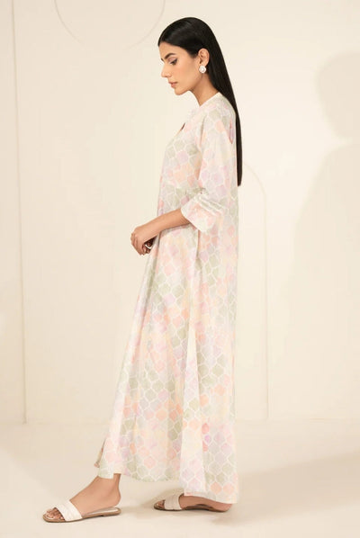 2 Pc Stitched Printed Lawn Suit By Limelight Summer Collection - 09