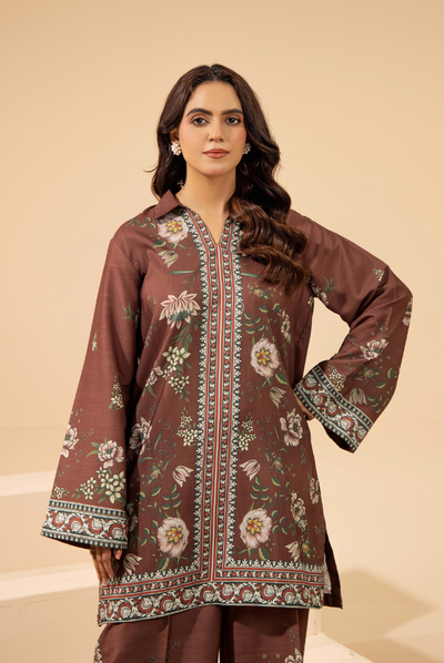 2 Piece Stitched Winter Slub'25 Ready to Wear by ADAN'S LIBAS DESIGN/05