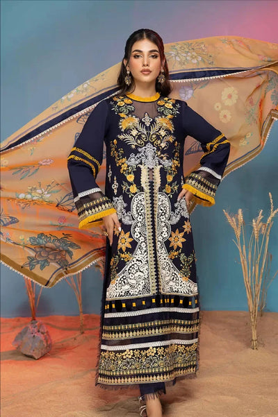 Aleyna By Asifa & Nabeel 3 Piece Stitched Suit - 06