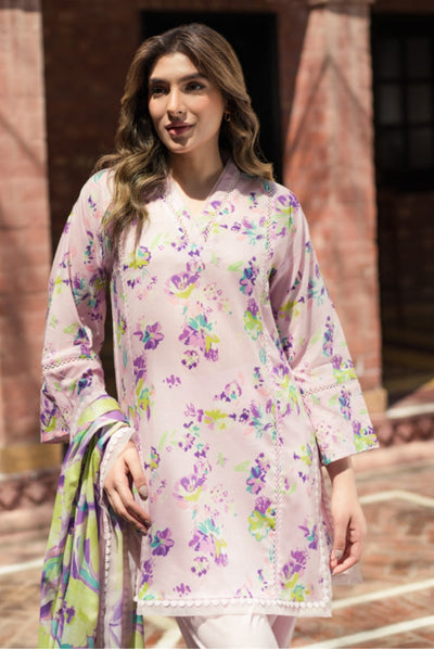 3 Piece Digital Printed Stitched Lawn Suit | Spring Summer'24 Collection By Sahar - 11