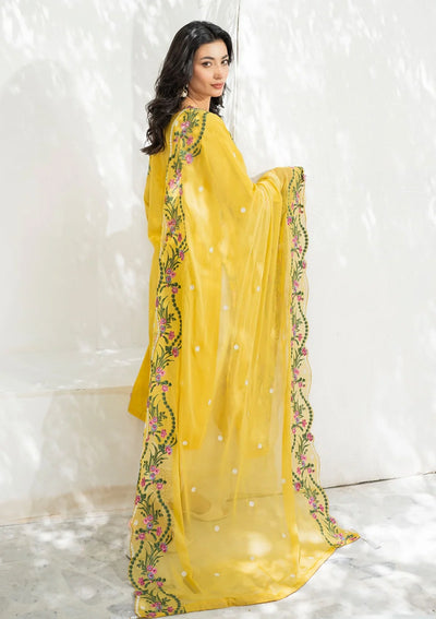 Sienna 3 Piece Stitched Lawn Suit Collection'24 By Muraad - TALIA