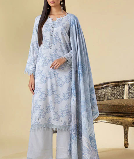 Tehzeeb Riaz 3 Piece Stitched Suit – 07